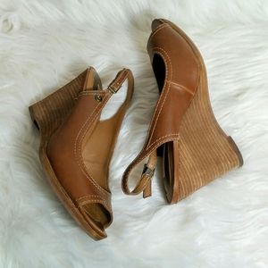 Calvin Klein Jeans Olan Wedge Sandals Size…